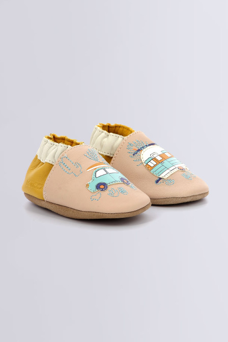 Robeez Officiel Soft baby slippers