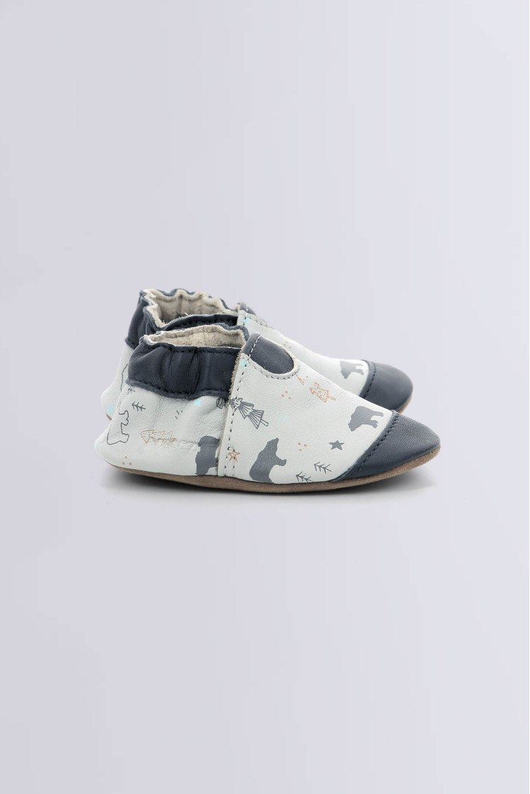 WINTERING BEAR LIGHT GREY NAVY