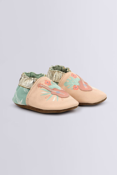 Chaussons souples et premieres chaussures pour fille Robeez Officiel